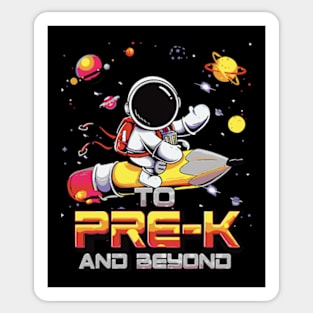 To PreK and Beyond Astronaut Sticker